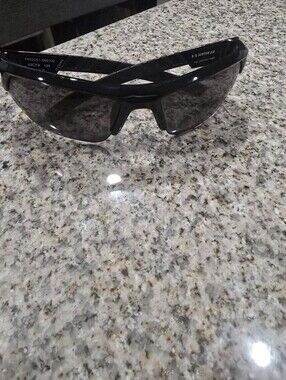 Under Armour Black Sport Sunglasses with Smoke Lenses
